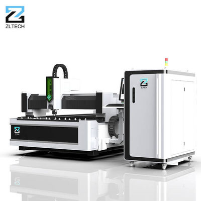 1500x3000mm ورقة الفولاذ المقاوم للصدأ CNC الألياف آلة الليزر 3 مراحل