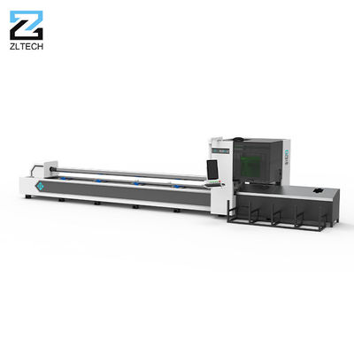 آلة قطع الأنابيب المعدنية بالليزر الأوتوماتيكية 2000W-8000W CNC آلة قطع الأنابيب المعدنية بالليزر